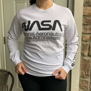 Buzz Aldrin NASA Long Sleeve Tee